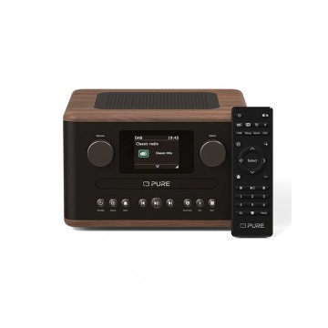 Pure Classic C-D4 Mini Ηχοσύστημα Hi-Fi 15W με CD Player Beige Brown